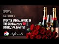 Valentine’s Events &amp; Special Offers in The Gambia 2025 ❤️| Dining, Spa &amp; Gifts! | My Gambia