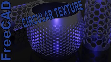 FreeCAD - Circular Textures/Patterns |JOKO ENGINEERING|