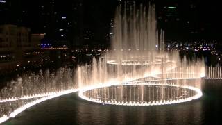 Dubai Fountain Dances to Middle Eastern Music! (Bassbor Al Fourgakom)