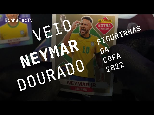 ENCONTREI A FIGURINHA DO NEYMAR DE R$ 10.000,00! (COPA 2022) 