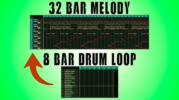 How To Make 8 Bars Of Drum Loop For 32 Bars Of Melody MPC Software