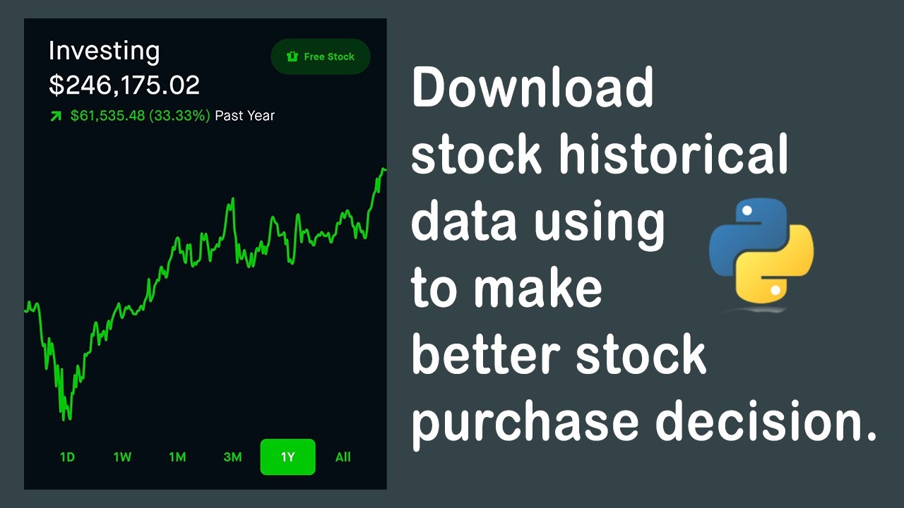 Python Get Data From Yahoo Finance