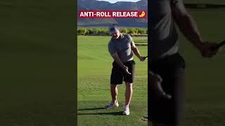Perfect ANTI-ROLL Release For A Square Clubface! 🤌 #golf #shorts