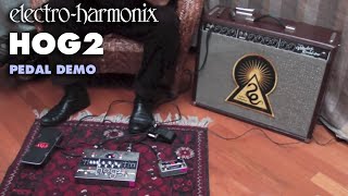 Wade Schuman and Hazmat Modine use HOG2 Harmonic Octave Generator