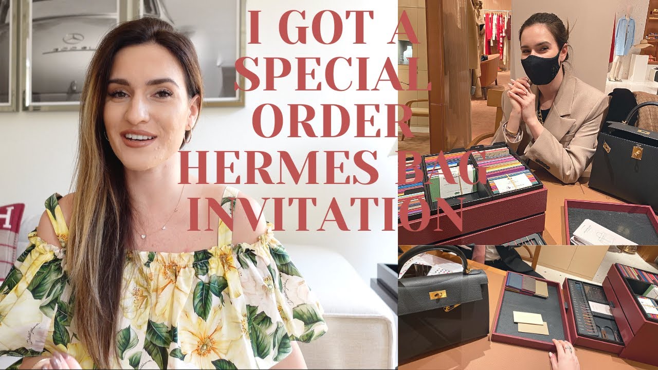 HERMES SPECIAL ORDER BAG EXPERIENCE😱  How to get a HSS Bag & the full  customization process 