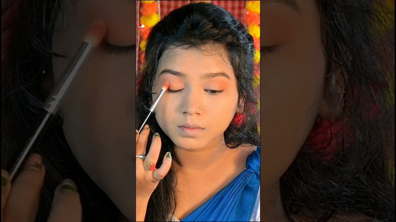 Easy Eye Makeup Tutorial ✨❤️ #shorts #youtubeshorts #makeup #makeuptutorial #viral #viralvideo