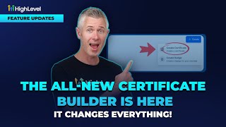 The All- New Certificate Builder Is Here: It Changes Everything!