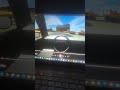 train hits van in front of police car