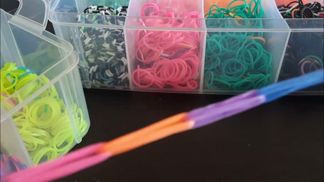 Elastic bracelet tutorial (very easy) 💕🌈🌌 YouTube