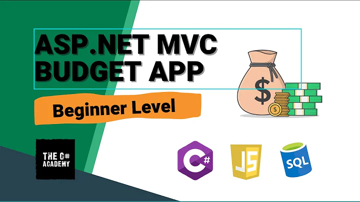 BEGINNERS Budget App .NET 6, ASP.NET C# MVC  (FULL PROJECT)