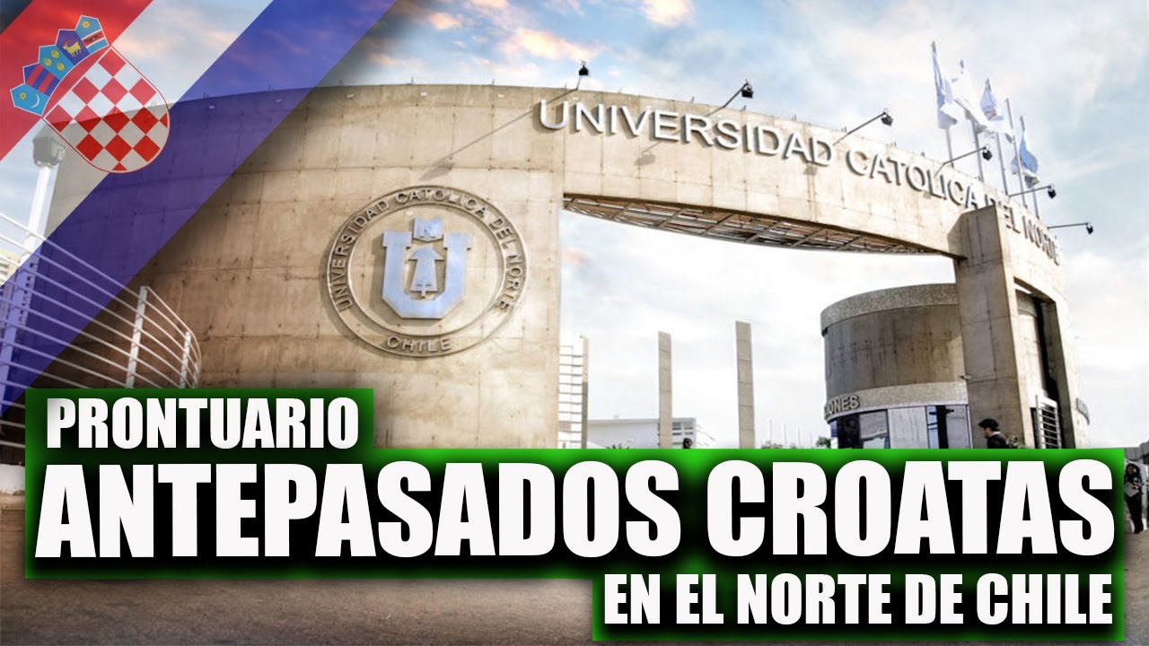Prontuario Antepasados Croatas UCN Antofagasta