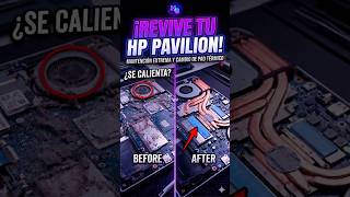 ¡Revive tu HP Pavilion! Mantenimiento Extremo y Cambio de Thermal Pads 💻🔥 #hp #hppavillion #shorts