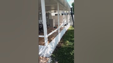 Re-screening a patio