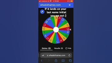 If it lands on your last name initial you are out :) Part 6 #shorts