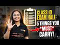 5 MUST Carry Things 😱🔥 | Class 10 Exam Hall Checklist | Don’t Forget This! 💯