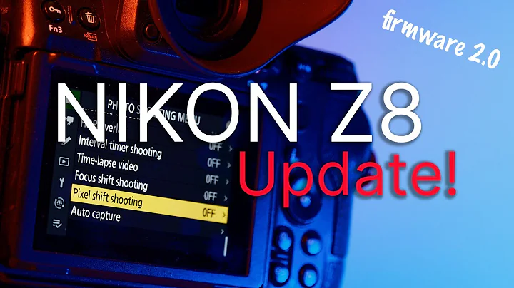 Major Firmware Update (v2.0) for the Nikon Z8!  Woohoo!