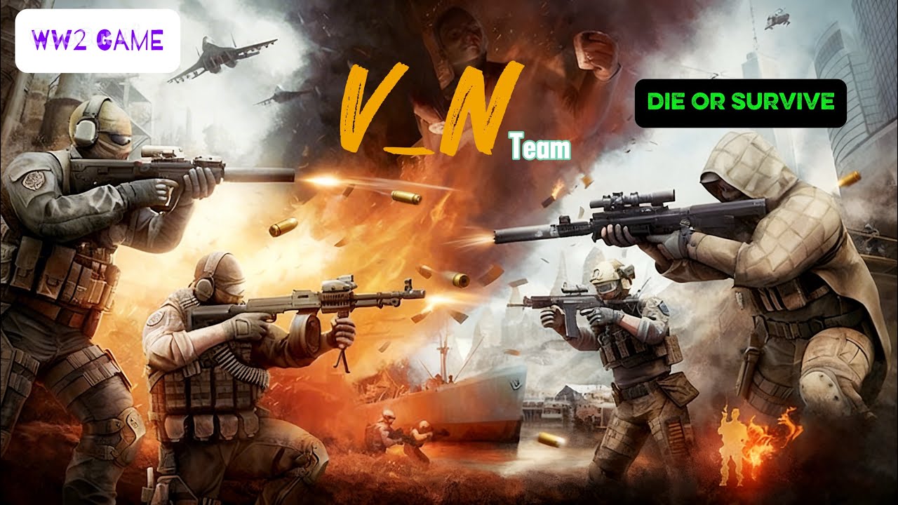 V_N team 🧨🛠️🔥KO/ICC/THOR/TS/CAPO…(world war 2 battle combat)