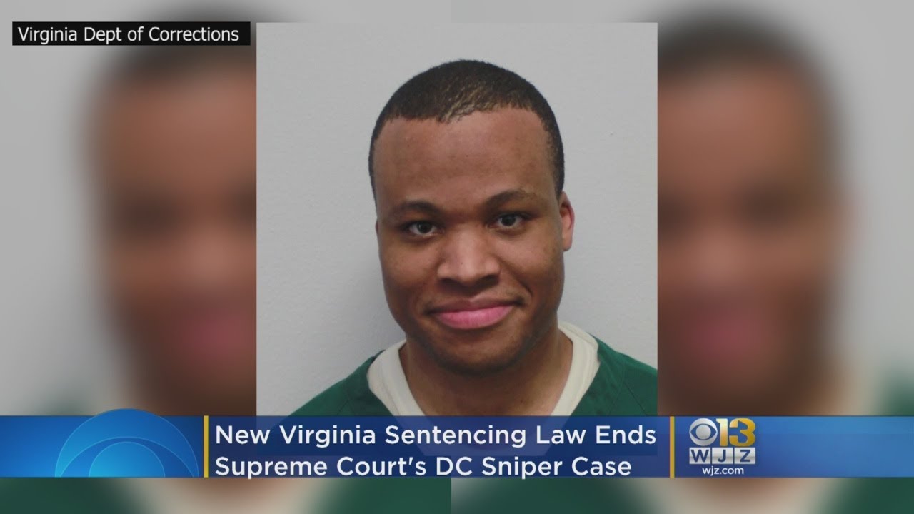 New Virginia Sentencing Law Ends High Court S Dc Sniper Case Youtube