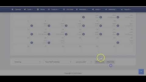Filter Calendar Services in OrbisX and CRMOx