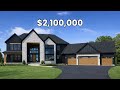 $2,100,000 Minnesota Luxury Home Tour | 6,000 Sq Ft Transitional Home
