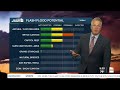 Monsoon moisture brings isolated thunderstorms and flash flood threat to Utah- Monday, July 20