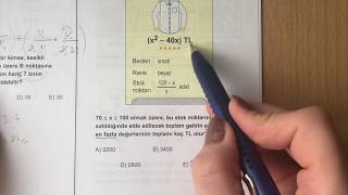 Ösymlik Parabol Sorusu Çözmek İsteyenleri̇ Göreli̇m