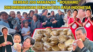 MASAK BESAR 200 ROUJIAMO ISI KALIO AYAM UNTUK ORANG DESA, SEKELUARGA SALING MEMBANTU, SEMUA SUKA!