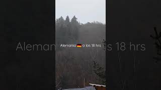 El clima por estos rumbos #alemania #climatechange #regen