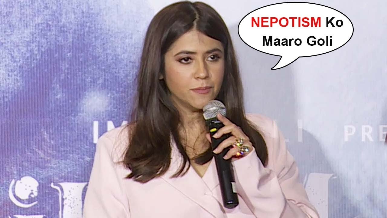 Ekta Kapoor’s CONTROVERSIAL Statement On Nepotism