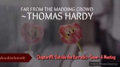 Far from the Madding Crowd by Thomas Hardy (Chapter 11:Outside the Barracks—Snow—A Meeting)