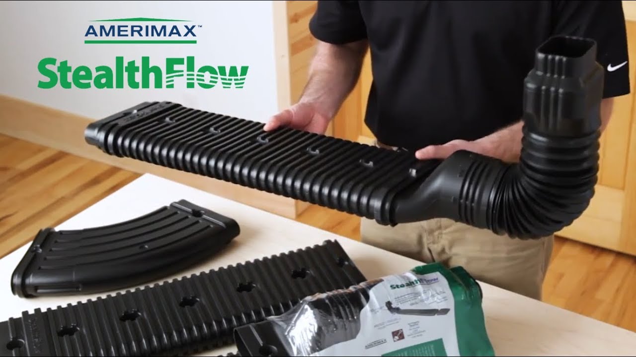 Download Amerimax StealthFlow Low Profile Downspout Connectors | No-Dig Drainage Solutions