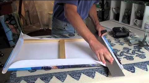 Gallery Wrap Canvas Stretching Tool - The Pit Bull Wrap Stretcher