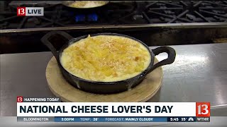 National Cheese Lover's Day - mac and cheese