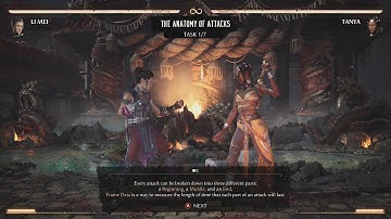 Mortal Kombat 1 - Frame Data Tutorial Mode (Completed) [4K60 HD]