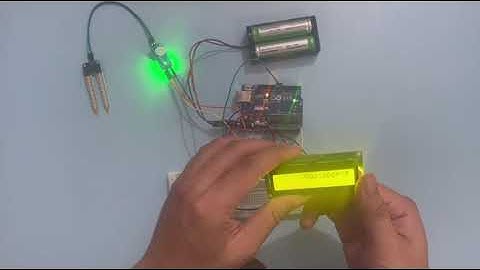 MÔ PHỎNG HỆ THỐNG TƯỚI CÂY TỰ ĐỘNG | ARDUINO