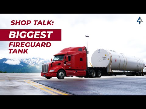 BIGGEST Fireguard Tank in TrueNorth Steel History - video from TrueNorth Steel