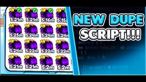 Roblox Pet Simulator X Dupe Script (Working