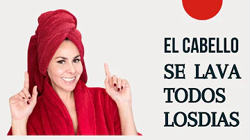 ¿Cuántas veces a la semana una mujer se debe lavar el cabello?