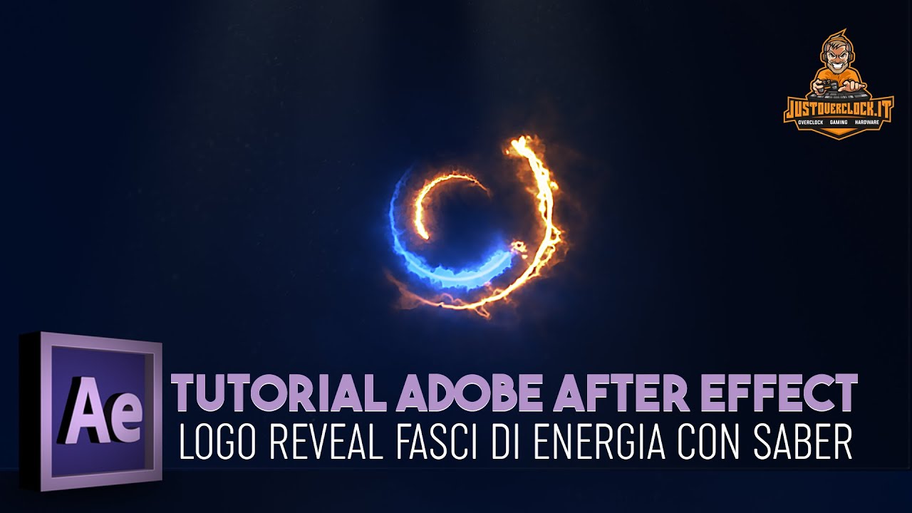 Tutorial after effect ita - Intro logo fasci di luce con saber