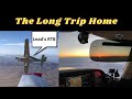 The Long Journey Home in the Cirrus SR22T//Airline Pilot Life 2021