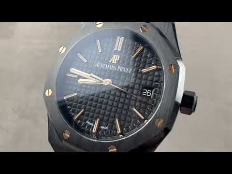 Audemars Piguet Introduces the Black Ceramic Royal Oak 34 mm “Rainbow”