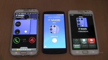Incoming call&Outgoing call at the Same Time Samsung  Note 2+Note1+Nexus 5