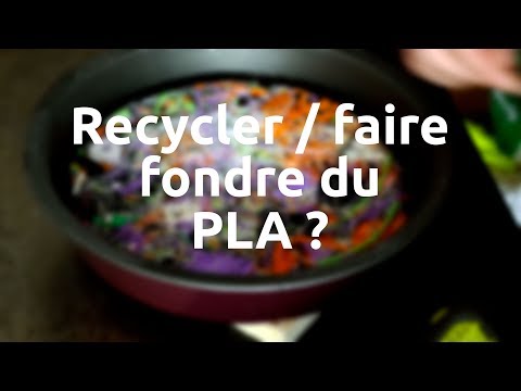 barbuXpérience - Recycler / faire fondre du PLA?