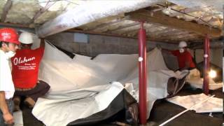 Crawlspace Encapsulation Demonstration