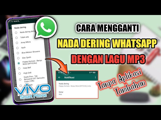 Cara Mengganti Nada Dering Whatsapp Dengan Lagu Di HP Vivo class=