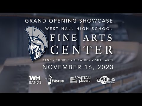 Fine Arts: Grand Opening Showcase