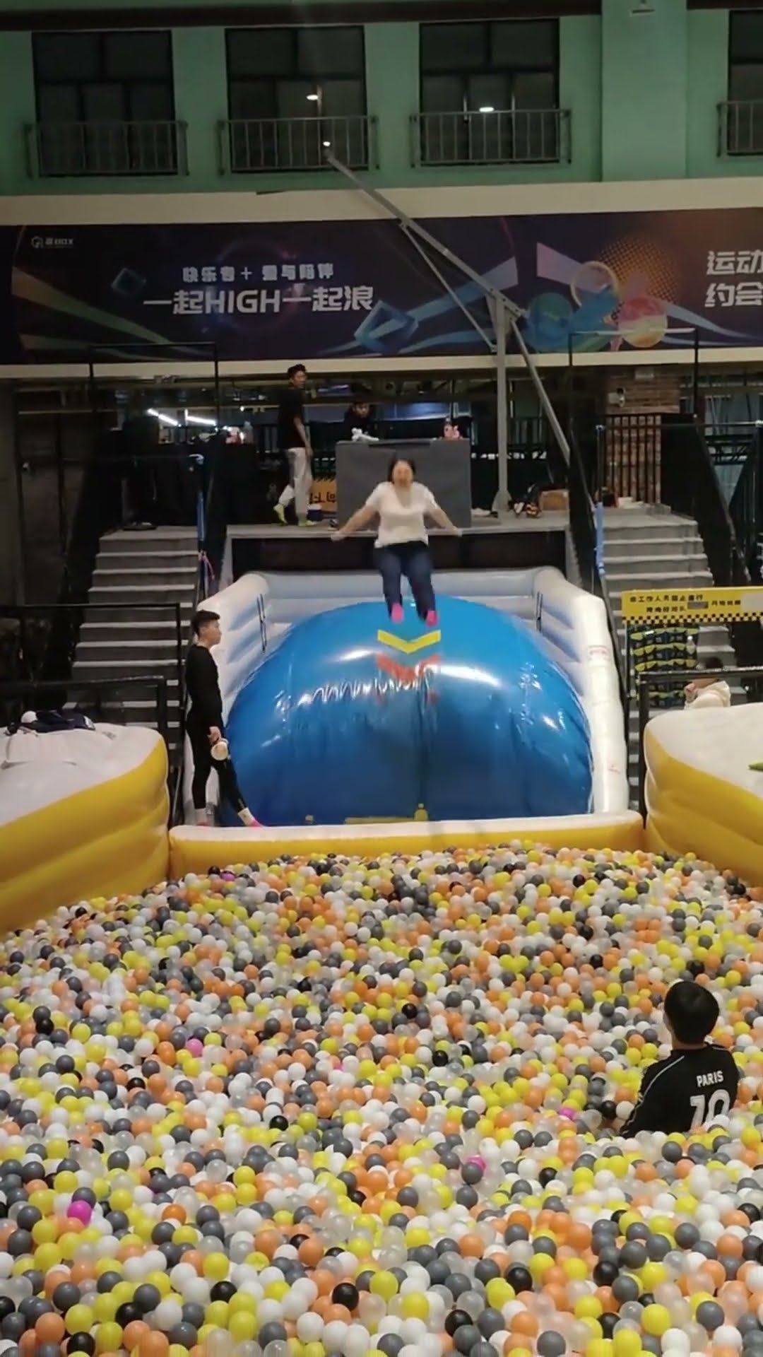 This Trampoline Is So?? Fun! Why Didn't We Just Start Jumping Around Like This When We Were Kids