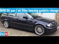 BMW oil leakages fix I Gaskets change I e46 e39 repair project Part-01