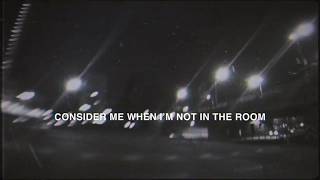 ROMAN CANDLE - How To Be Considered When You're Not In The Room (Official Visualizer)