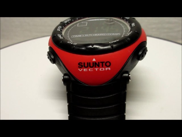 SUUNTO - スント ベクター オレンジ(箱・日本語説明書付) SUUNTO Vector Orange